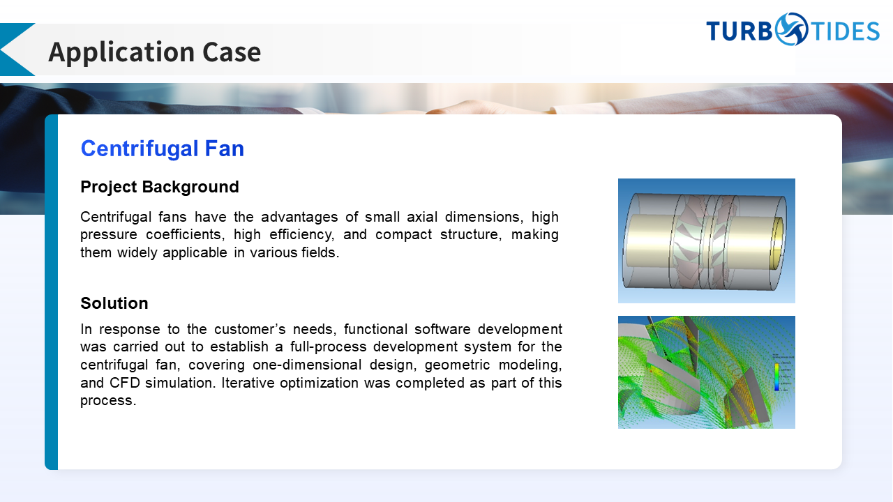 TURBOTIDES | Centrifugal Fan
